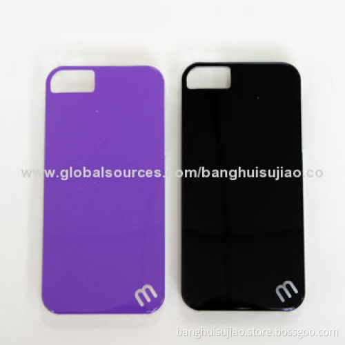 New Black Phone Case for iPhone 5/5S, OEM Services Provided